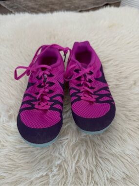 Nike Women's Pink and Purple Lightweight Training Shoes